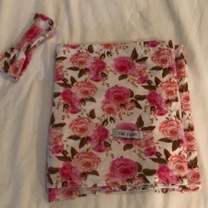 Swaddle & Robe Matching set for mom and baby